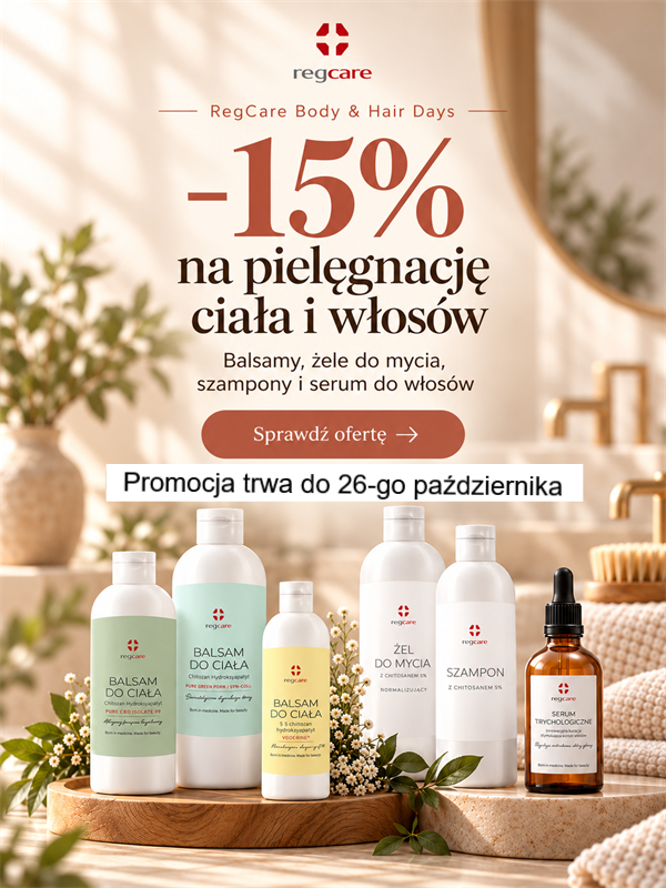 dla ciała i włosow promocja 15 % 