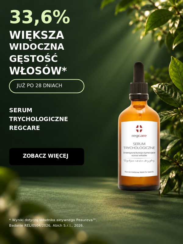 Serum do włosów Regcare intensywna kuracja stymulująca wzrost włosów. 